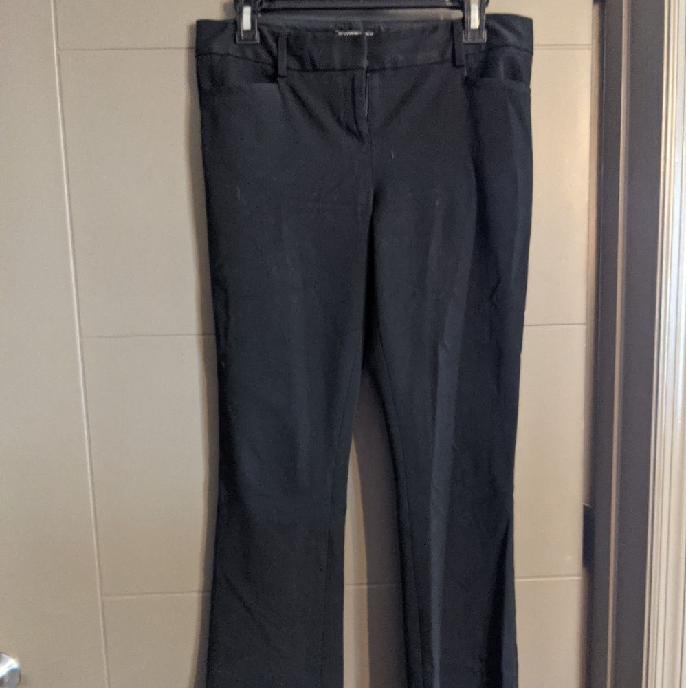 Express work pant black size 4S